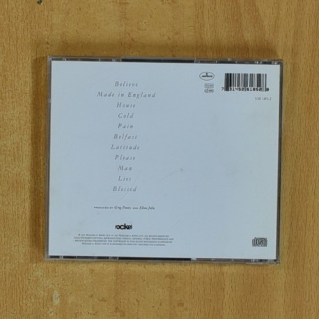 ELTON JOHN - MADE IN ENGLAND - CD