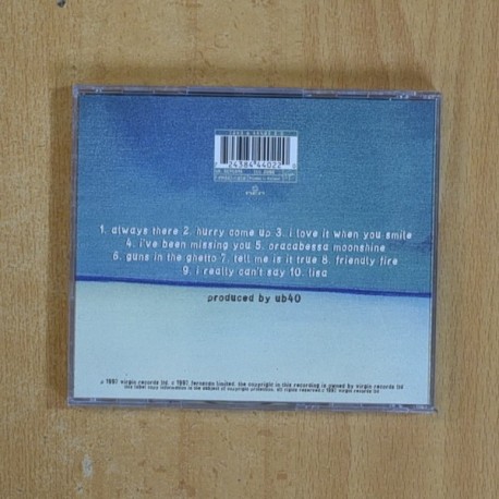 UB 40 - GUNS IN THE GUETTO - CD