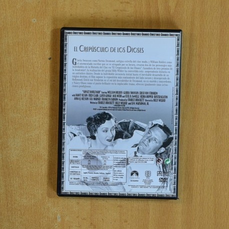 EL CREPUSCULO DE LOS DIOSES - DVD