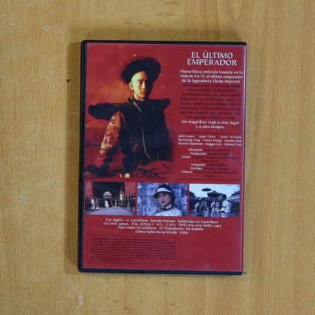 EL ULTIMO EMPERADOR - DVBD