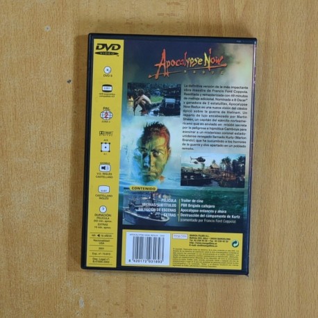 APOCALYPSE NOW - DVD