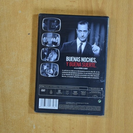 BUENAS NOCHES Y BUENA SUERTE - DVD