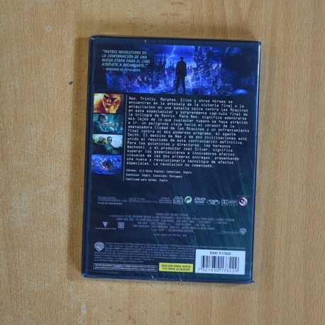 MATRIX REVOLUTIONS - DVD
