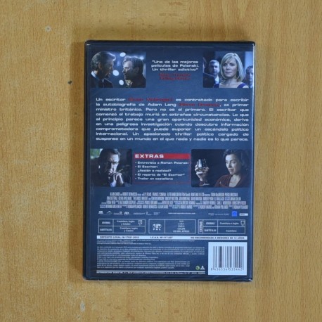 EL ESCRITOR - DVD