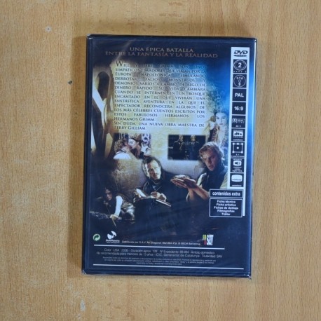 EL SECRETO DE LOS HERMANOS GRIMM - DVD