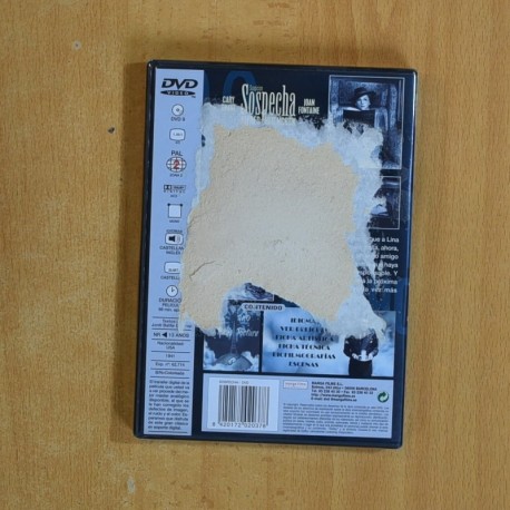 SOSPECHA - DVD