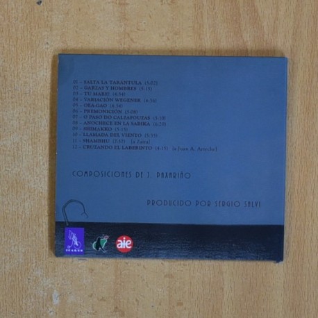 JAVIER PAXARIÑO - RAICES Y ALAS - CD