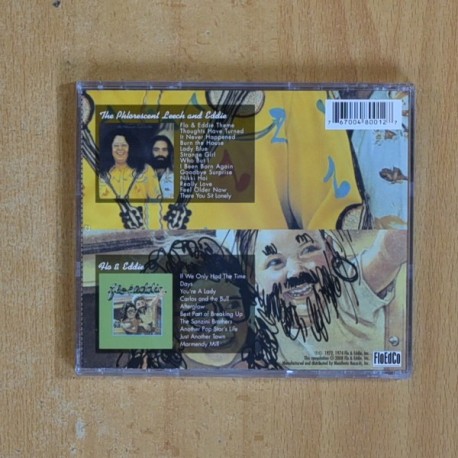 FLO & EDDIE - THE PHLORESCENT LEECH & EDDIE / FLO & EDDIE - CD