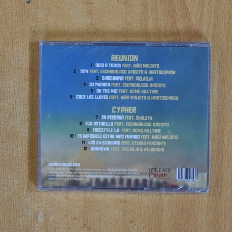 BIG MENU - REUNION / CYPHER - CD