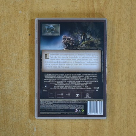 EL SEÑOR DE LOS ANILLOS LAS DOS TORRES - DVD