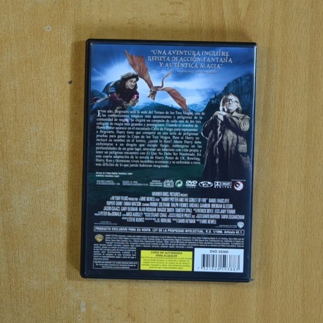 HARRY POTTER Y EL CALIZ DE FUEGO - DVD