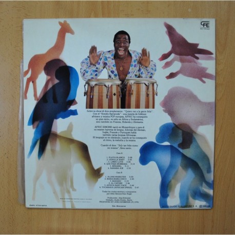 AFRIC SIMONE - SONIDO BARRACUDA - LP