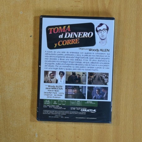 TOMA EL DINERO Y CORRE - DVD