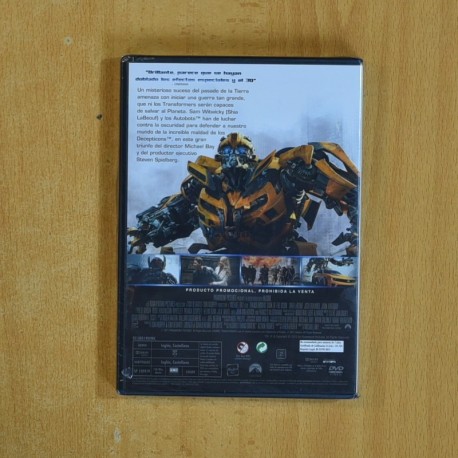 TRANSFORMERS EL LADO OSCURO DE LA LUNA - DVD