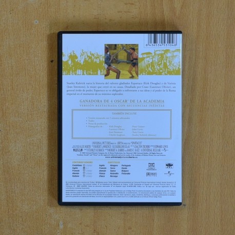 ESPARTACO - DVD