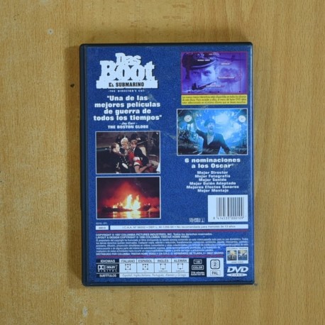 DAS BOOT - DVD