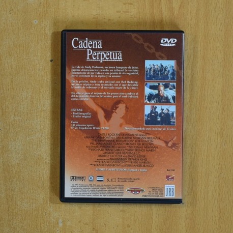 CADENA PERPETUA - DVD