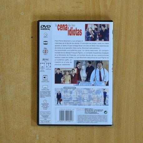 LA CENA DE LOS IDIOTAS - DVD