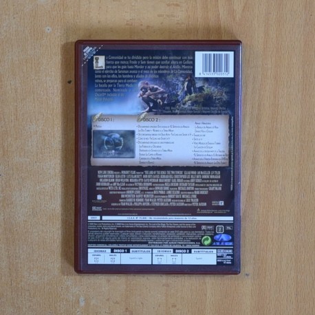 EL SEÑOR DE LOS ANILLOS LAS DOS TORRES - DVD