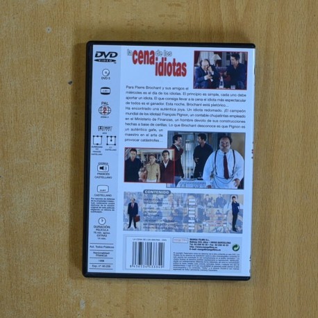 LA CENA DE LOS IDIOTAS - DVD