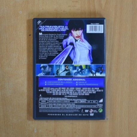 ULTRAVIOLETA - DVD