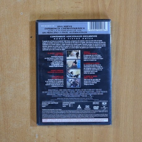EL CASO BOURNE - DVD