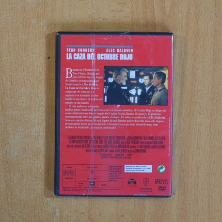 LA CAZA DEL OCTUBRE ROJO - DVD