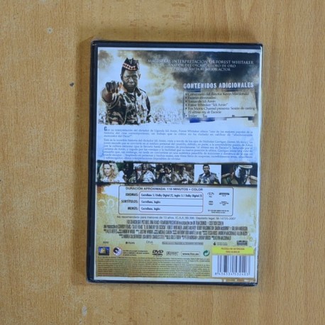 EL ULTIMO REY DE ESCOCIA - DVD