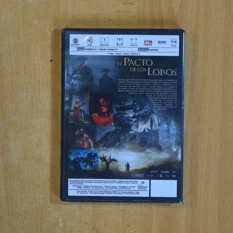 EL PACTO DE LOS LOBOS - DVD