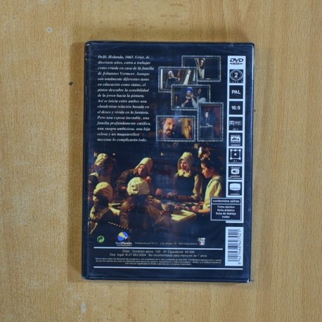 LA JOVEN DE LA PERLA - DVD