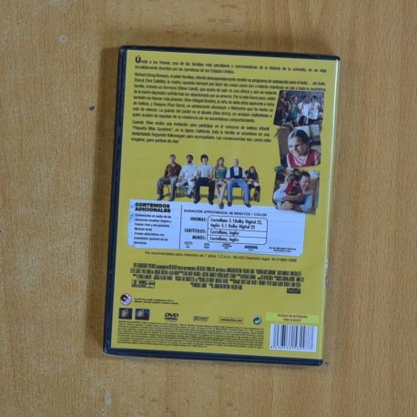 PEQUEÑA MISS SUNSHINE - DVD