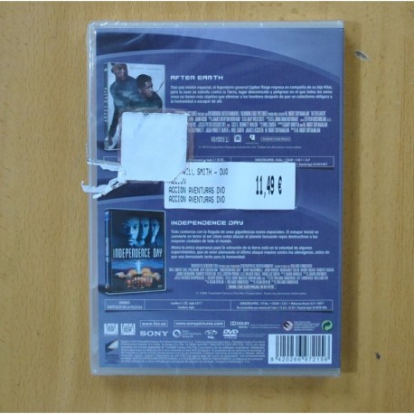 AFTER EARTH / INDEPENDENCE DAY - DVD