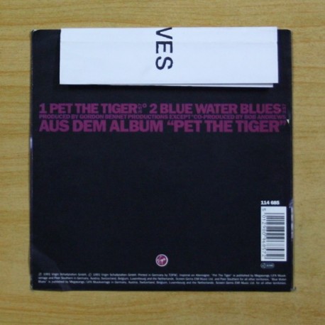 KATRINA & THE WAVES - PET THE TIGER - SINGLE