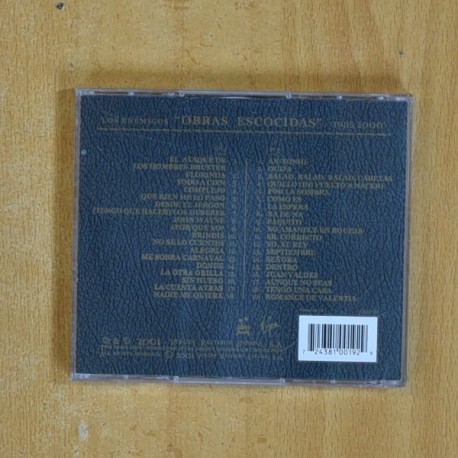 LOS ENEMIGOS - EN DIRECTO OBRAS ESCOCIDAS - 2 CD
