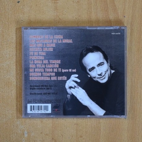 JOAN MANUEL SERRAT - SOMBRAS DE LA CHINA- CD