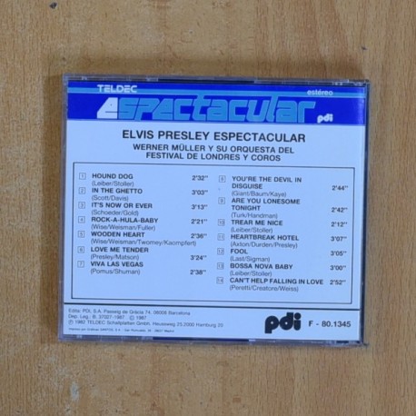 ELVIS PRESLEY - ESPECTACULAR - CD