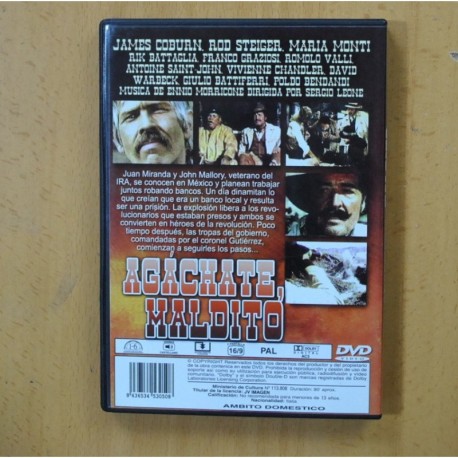 AGACHATE MALDITO - DVD
