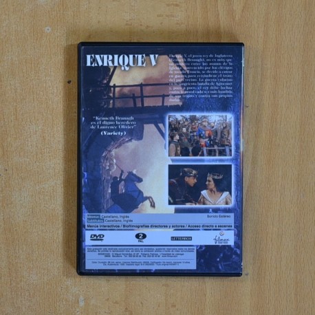 ENRIQUE V - DVD