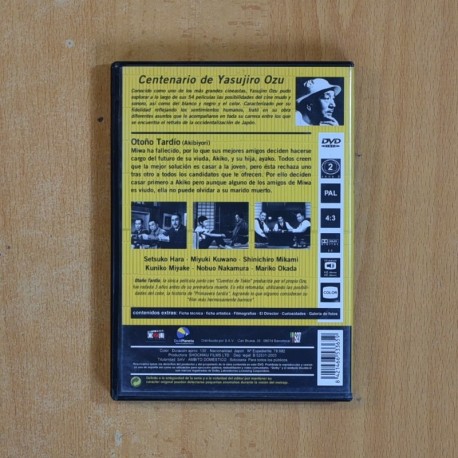 OTOÑO TARDIO - DVD