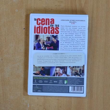 LA CENA DE LOS IDIOTAS - DVD