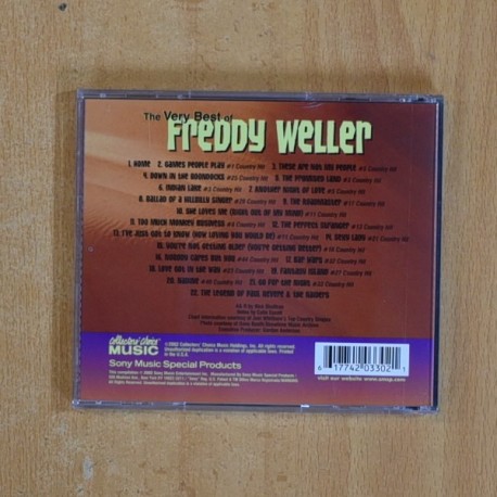 FREDDY WELLER - THE VERY BEST OF FREDDY WELLER - CD