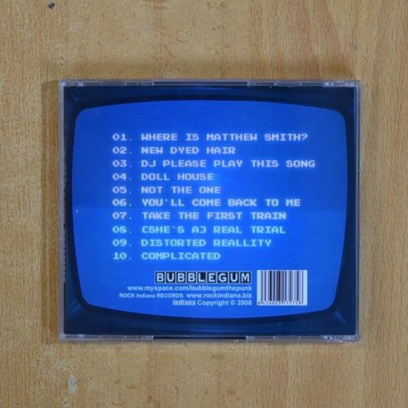 BUBBLEGUM - WHERE IS MATTHEW SMITH - CD