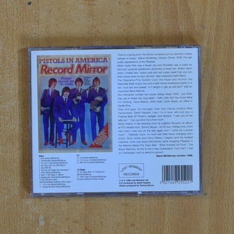 THE PLEASERS - THAMESBEAT - CD