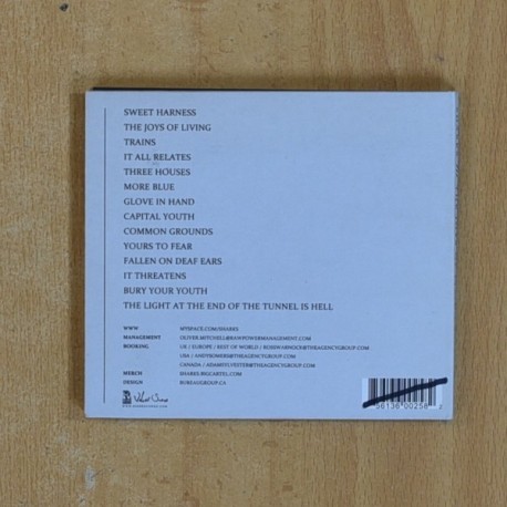 SHARKS - THE JOYS OF LIVING 2008 / 2010 - CD