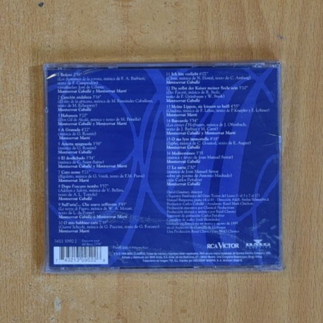 MONTSERRAT CABALLE / MONTSERRAT MARTI - DOS VOCES UN CORAZON - CD