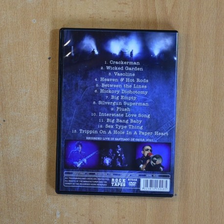 STONE TEMPLE PILOTS LIVE ON STAGE 2011 - DVD