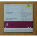 HUGO MONTENEGRO AND HIS ORCHESTRA - GRANADA + 3 - EP