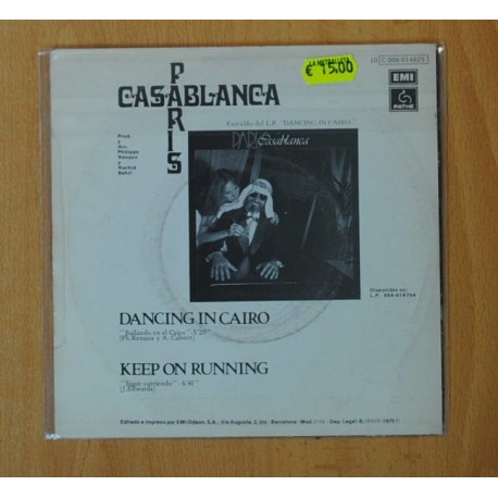 PARIS CASABLANCA - DANCING IN CAIRO - SINGLE