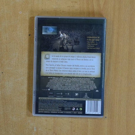 EL SEÑOR DE LOS ANILLOS LA COMUNIDAD DEL ANILLO - DVD
