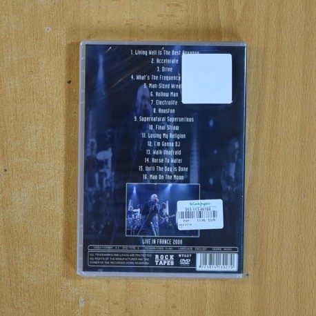 REM MAN ON THE MOON - DVD